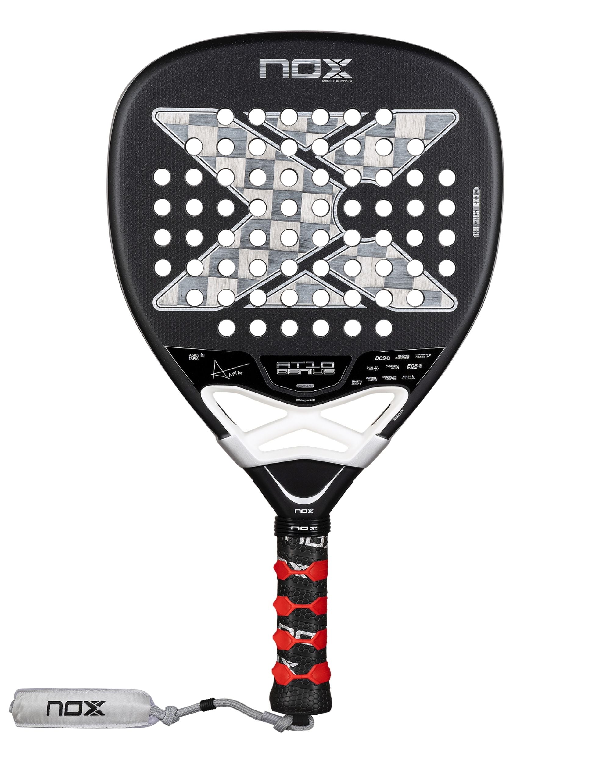 NOX AT10 Luxury Genius ATTACK 18K Alum 2026 Padel Raketi - PadelMedit