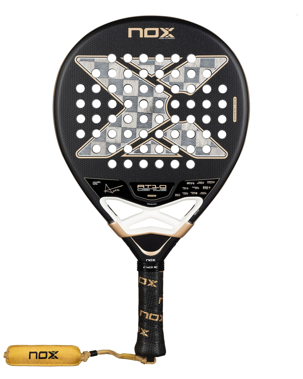 AT10 Luxury Genius 18K Alum 2026 Padel Raketi