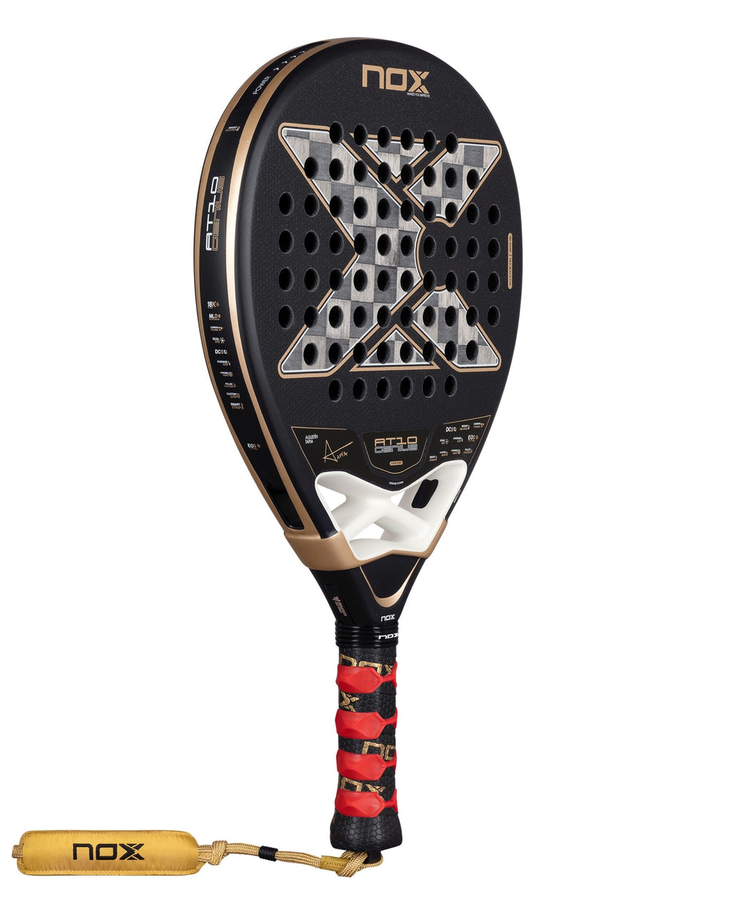 AT10 Luxury Genius 18K Alum 2026 Padel Raketi
