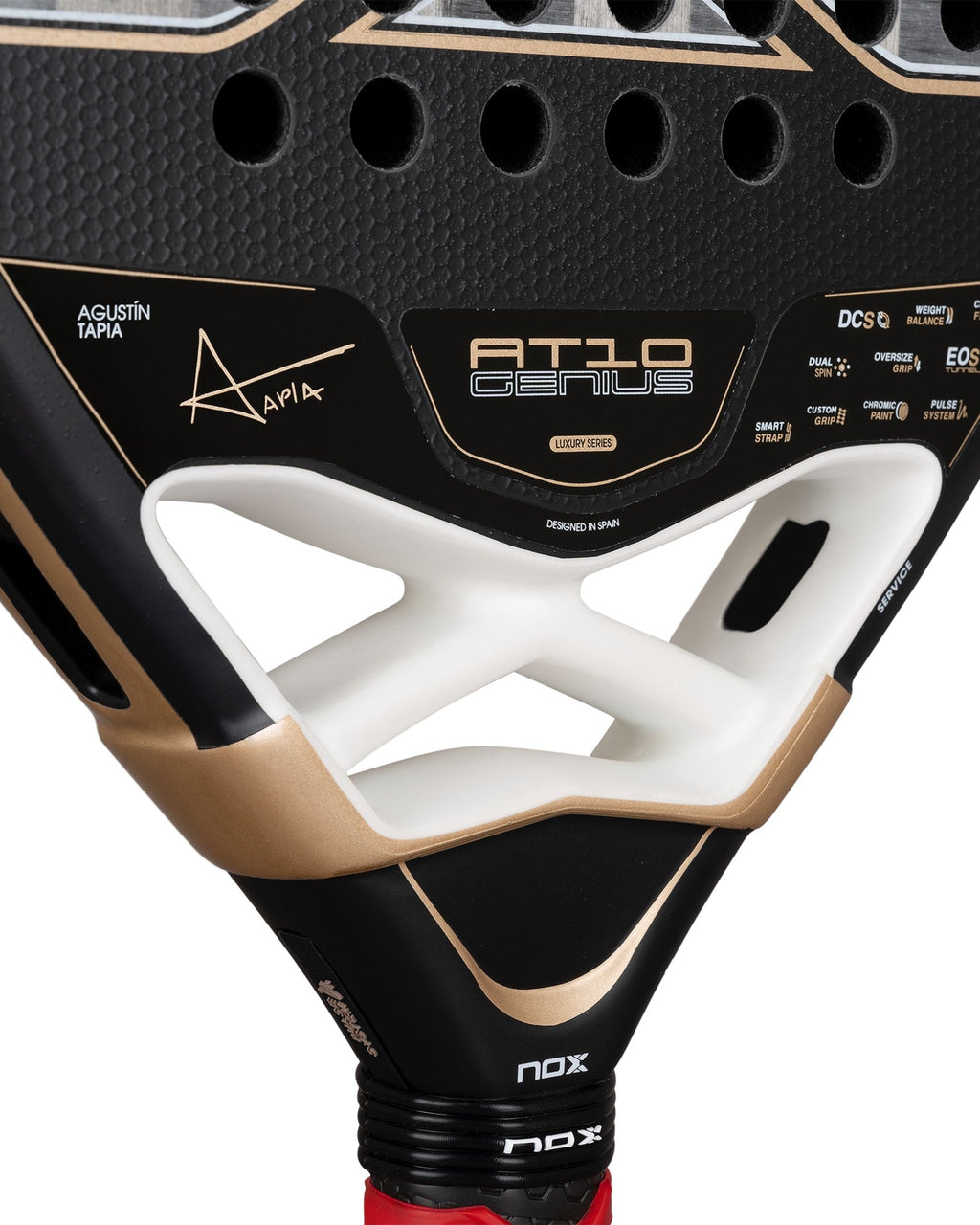 AT10 Luxury Genius 18K Alum 2026 Padel Raketi