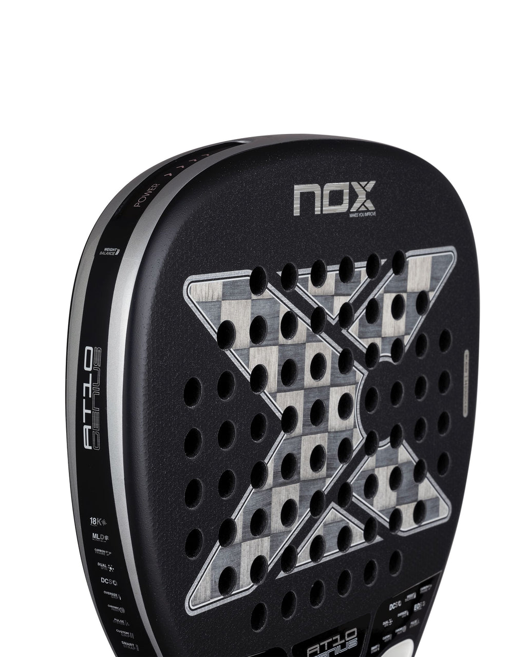 AT10 Luxury Genius ATTACK 18K Alum 2026 Padel Raketi