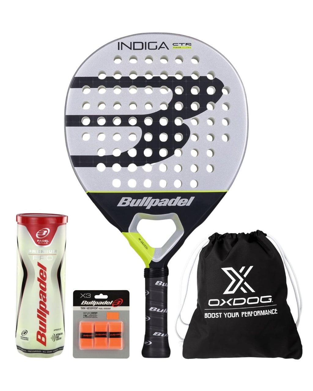 Padel Başlangıç Seti - Bullpadel Indiga Control